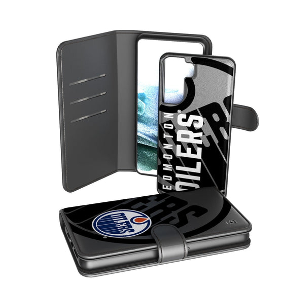 Edmonton Oilers Tilt Wallet Case-1