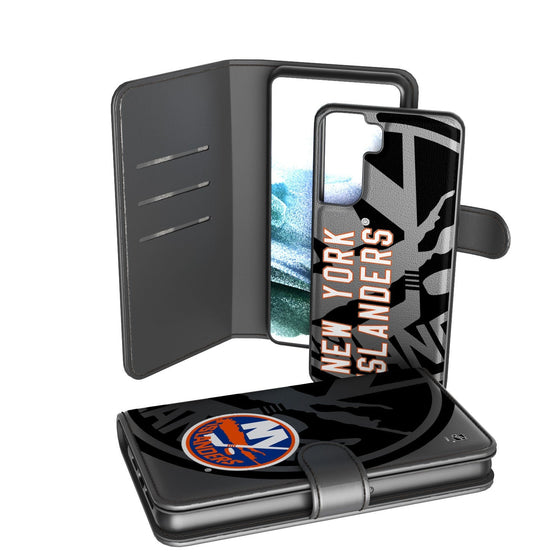 New York Islanders Tilt Wallet Case-1