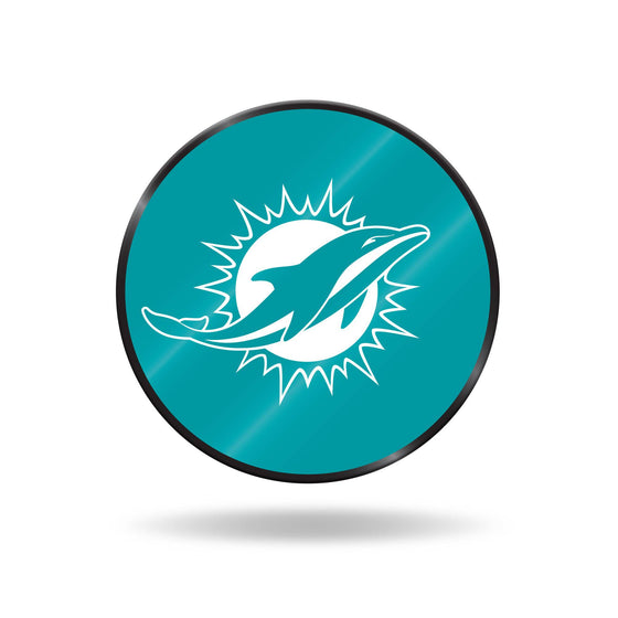 Miami DOLPHINS LASER DISCUS DECAL (Rico) - 757 Sports Collectibles