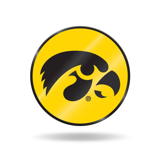 IOWA Hawkeyes LASER DISCUS DECAL (Rico) - 757 Sports Collectibles