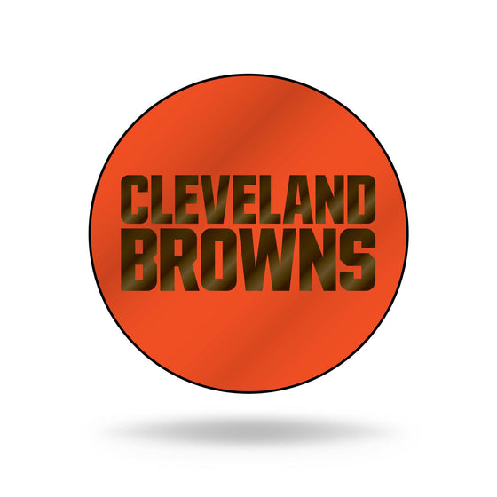 Cleveland BROWNS LASER DISCUS DECAL (Rico) - 757 Sports Collectibles