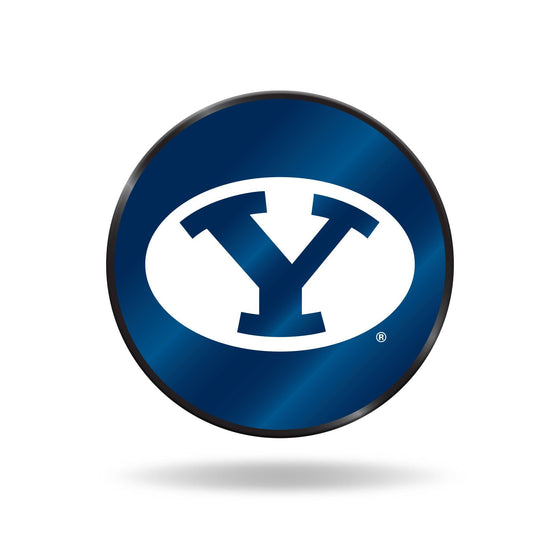 BRIGHAM YOUNG BYU COUGARS LASER DISCUS DECAL (Rico) - 757 Sports Collectibles