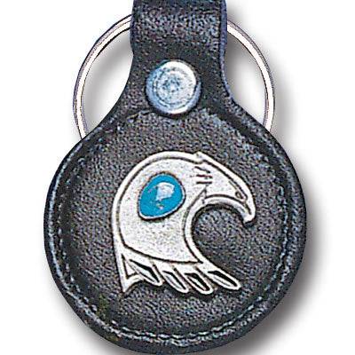 Leather Keychain - Southwest Eagle (SSKG) - 757 Sports Collectibles