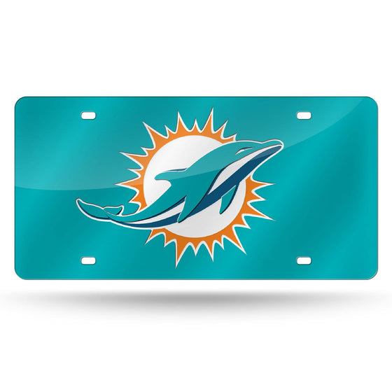 MIAMI DOLPHINS (TEAL BASE) LASER TAG (Rico) - 757 Sports Collectibles