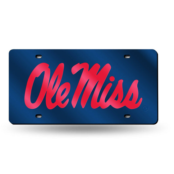 OLE MISS LASER TAG - BLUE (Rico) - 757 Sports Collectibles