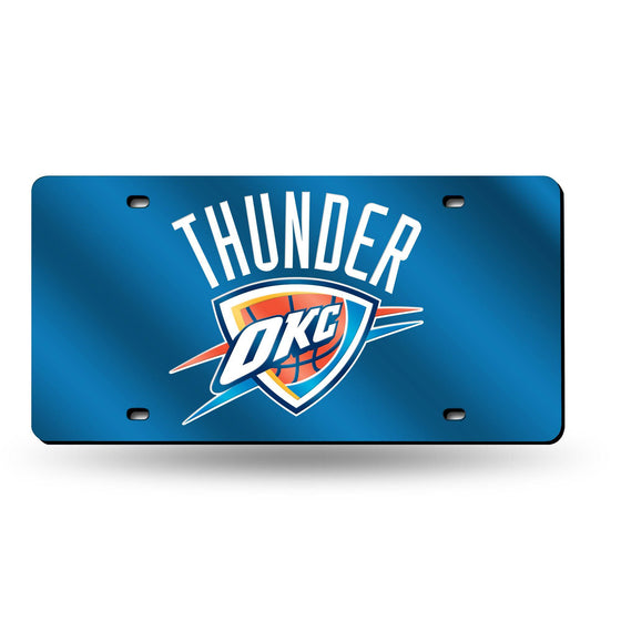 OKLAHOMA CITY THUNDER BLUE LASER TAG (Rico) - 757 Sports Collectibles