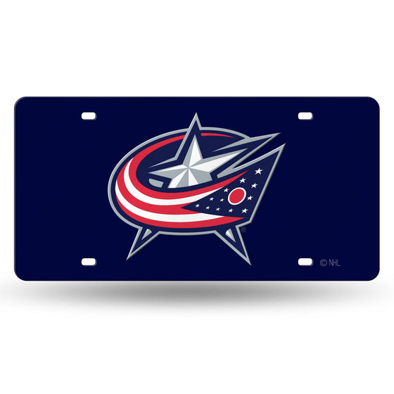 COLUMBUS BLUE JACKETS LASER TAG (BLUE) (Rico) - 757 Sports Collectibles