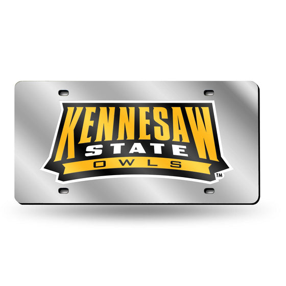 KENNESAW STATE SILVER LASER TAG (Rico) - 757 Sports Collectibles