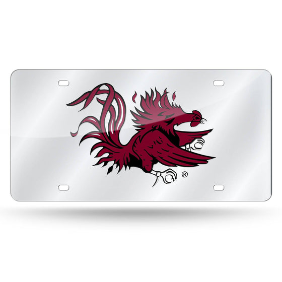 SOUTH CAROLINA USC Gamecocks LASER TAG (SILVER) (Rico) - 757 Sports Collectibles