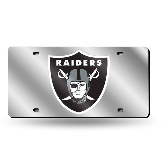 Oakland RAIDERS LASER TAG (SILVER) (Rico) - 757 Sports Collectibles