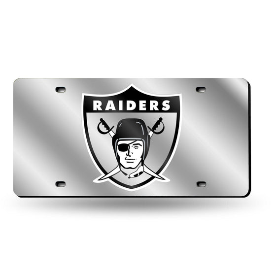 Oakland RAIDERS AFL RETRO SILVER LASER TAG (Rico) - 757 Sports Collectibles