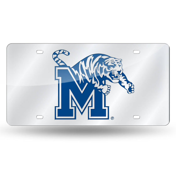 UNIVERSITY OF MEMPHIS LASER TAG (SILVER) (Rico) - 757 Sports Collectibles