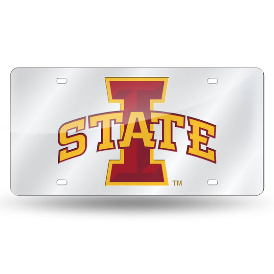 IOWA STATE ISU Cyclones LASER TAG (SILVER) (Rico) - 757 Sports Collectibles