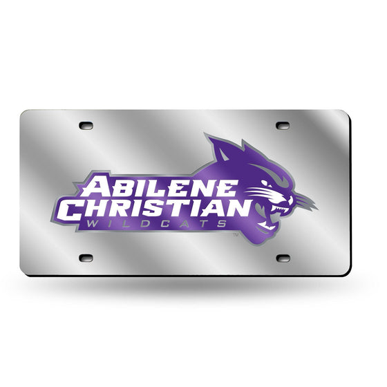 ABILENE CHRISTIAN LZS LASER CUT TAG (SILVER) (Rico) - 757 Sports Collectibles