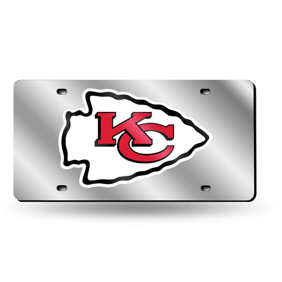 Kansas City CHIEFS LASER TAG (SILVER) (Rico) - 757 Sports Collectibles