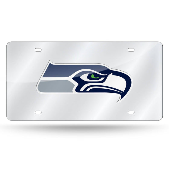 Seattle SEAHAWKS LASER TAG (SILVER) (Rico) - 757 Sports Collectibles