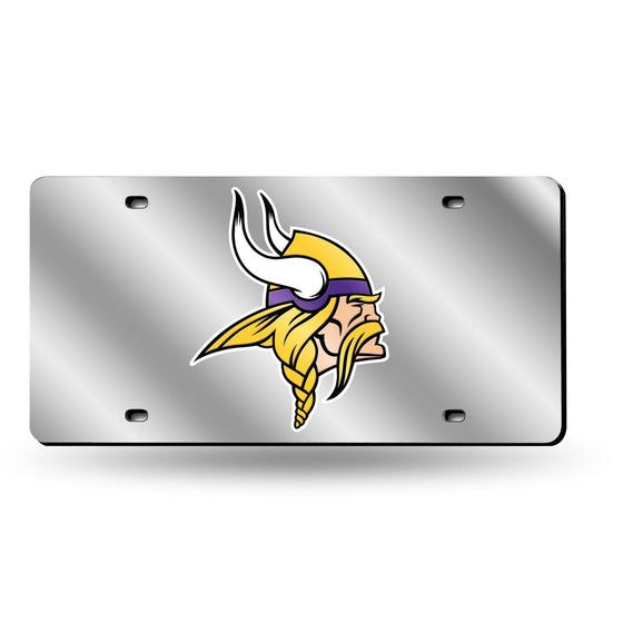 MINNESOTA VIKINGS LASER TAG (SILVER)(H) (Rico) - 757 Sports Collectibles