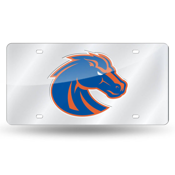 BOISE STATE BSU Broncos SILVER LASER TAG (Rico) - 757 Sports Collectibles