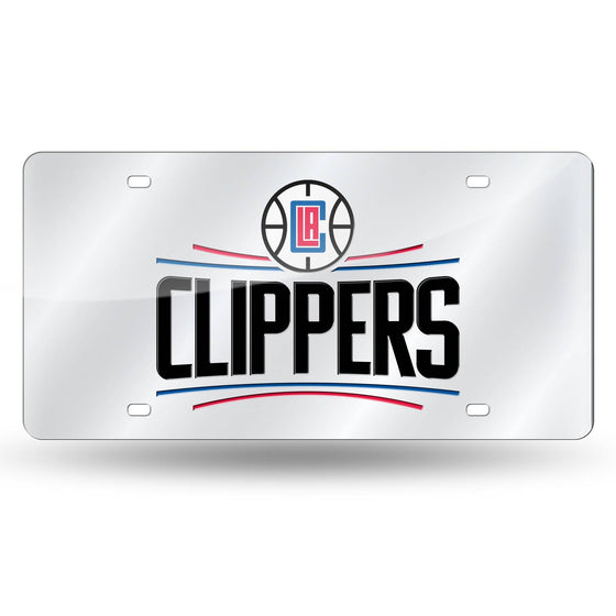 LOS ANGELES CLIPPERS LASER TAG (SILVER) (Rico) - 757 Sports Collectibles