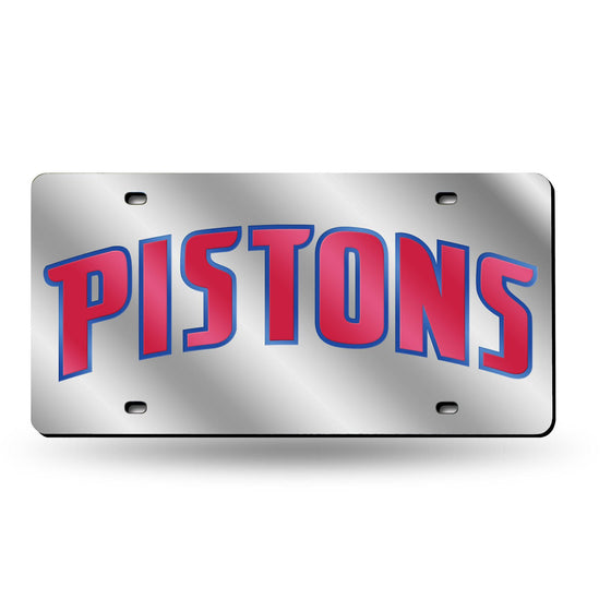 DETROIT PISTONS LASER TAG (SILVER) (Rico) - 757 Sports Collectibles