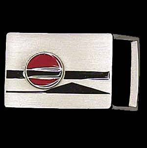 Sun & Mountain Small Belt Buckle (SSKG) - 757 Sports Collectibles