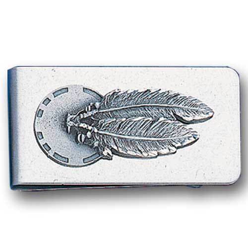 Sculpted Moneyclip - Concho & Feathers (SSKG) - 757 Sports Collectibles