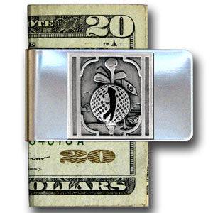 Large Money Clip - Golf Theme (SSKG) - 757 Sports Collectibles