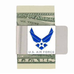 Large Air Force Money Clip (SSKG) - 757 Sports Collectibles