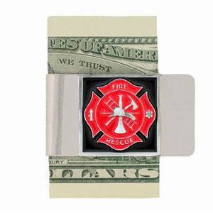 Large Fire Fighter Money Clip (SSKG) - 757 Sports Collectibles