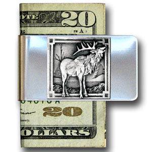 Large Money Clip - Elk (SSKG) - 757 Sports Collectibles