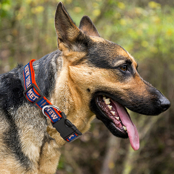 New York Mets Dog Collar Pets First - 757 Sports Collectibles