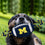 Michigan Wolverines Nylon Football Dog Toy Pets First - 757 Sports Collectibles