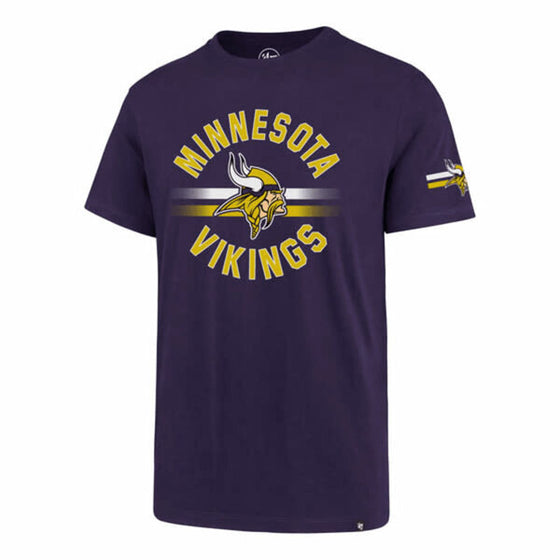 MINNESOTA VIKINGS PURPLE LOOPER SUPER RIVAL T SHIRT MENS - L-2XL - 757 Sports Collectibles