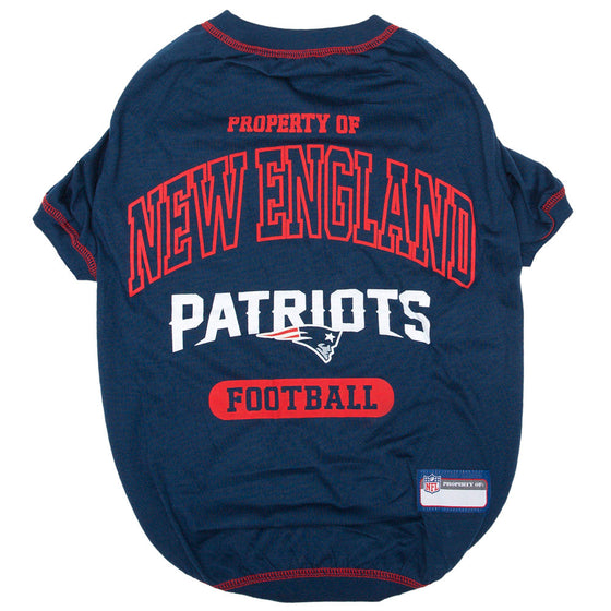 New England Patriots Dog Tee Shirt by Pets First