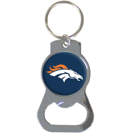 NFL Denver Broncos Bottle Opener Key Chain Ring - 757 Sports Collectibles