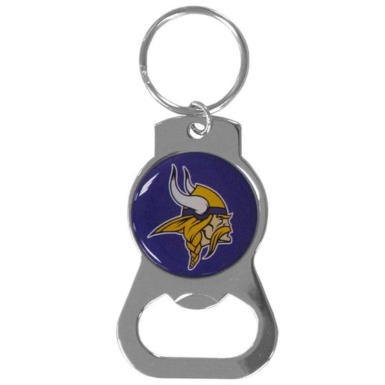 NFL Minnesota Vikings Bottle Opener Key Chain Ring - 757 Sports Collectibles