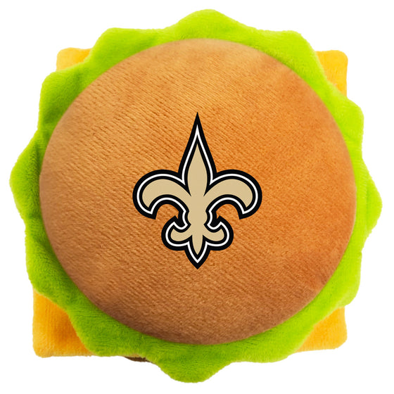 New Orleans Saints Hamburger Toy by Pets First