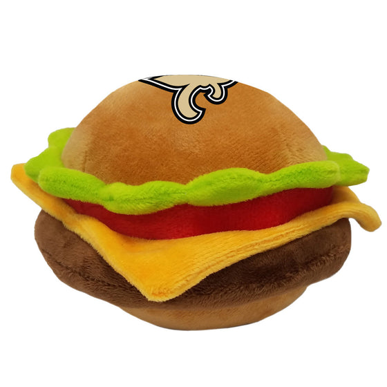 New Orleans Saints Hamburger Toy by Pets First - 757 Sports Collectibles