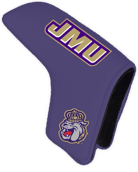 James Madison Dukes Blade Putter Cover Purple