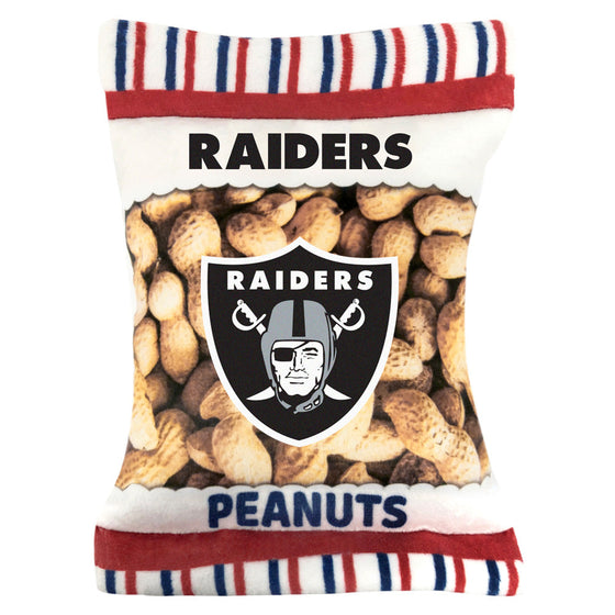 Las Vegas Raiders Peanut Bag Toy by Pets First