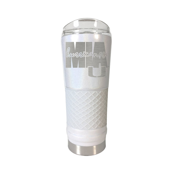 Miami Hurricanes 24 oz. Opal DRAFT Tumbler