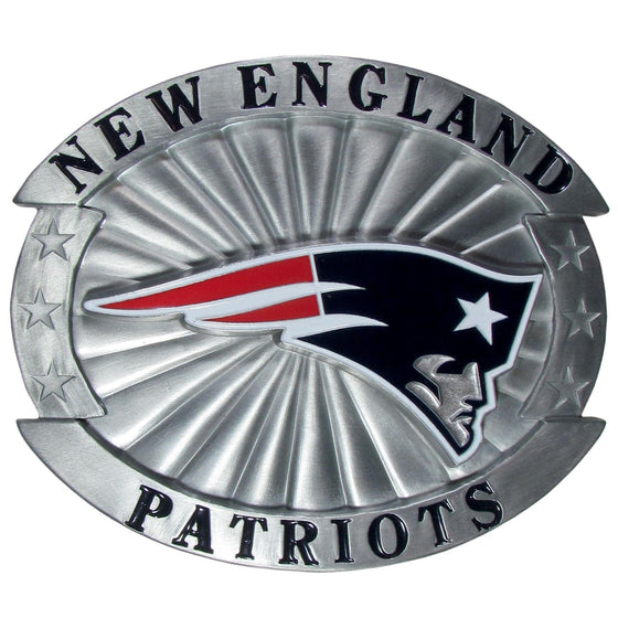 New England Patriots Oversized Belt Buckle (SSKG) - 757 Sports Collectibles