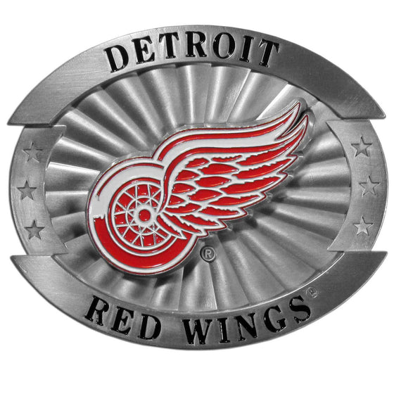 Detroit Red Wings�� Oversized Belt Buckle (SSKG) - 757 Sports Collectibles