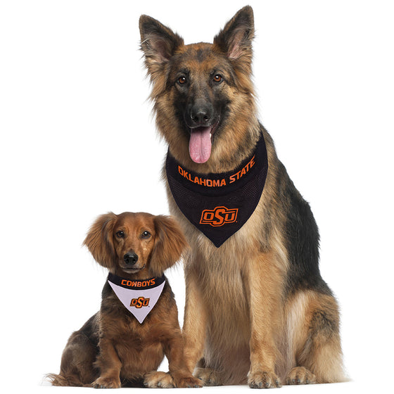 Oklahoma State Cowboys Reversible Bandana Pets First - 757 Sports Collectibles