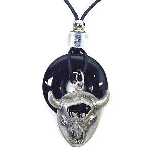 Necklace - Bison Skull (SSKG) - 757 Sports Collectibles