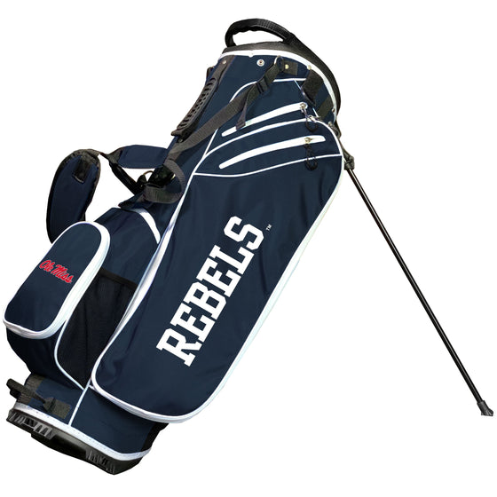 Mississippi Rebels Birdie Stand Golf Bag Navy