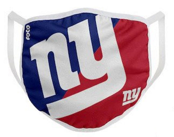 New York Giants Mega Logo Adult Face Mask - Face Covering