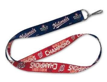 Washington Nationals 2019 World Series Champions Lanyard