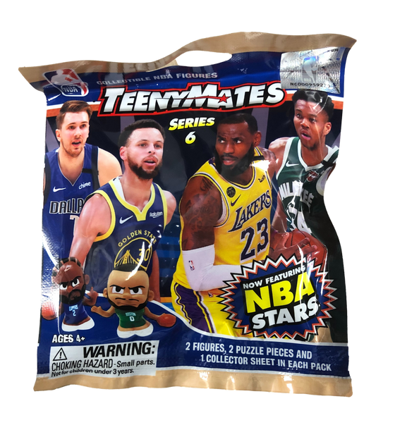 NBA Teenymates Collectible Figure Blind Pack Series 6 - 757 Sports Collectibles