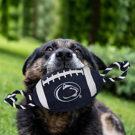 Penn State Nittany Lions Nylon Football Dog Toy Pets First - 757 Sports Collectibles